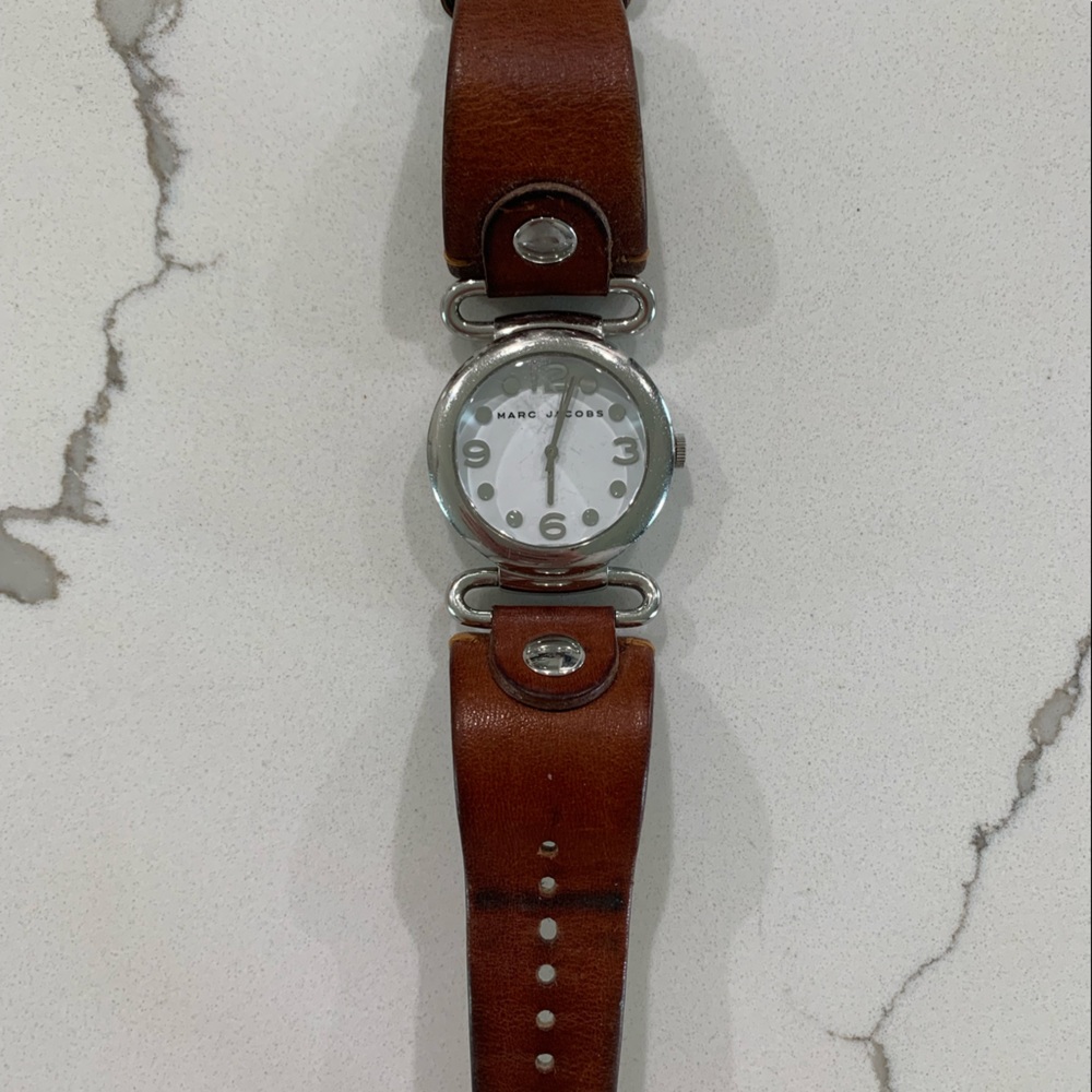 Cognac Marc Jacobs Watch